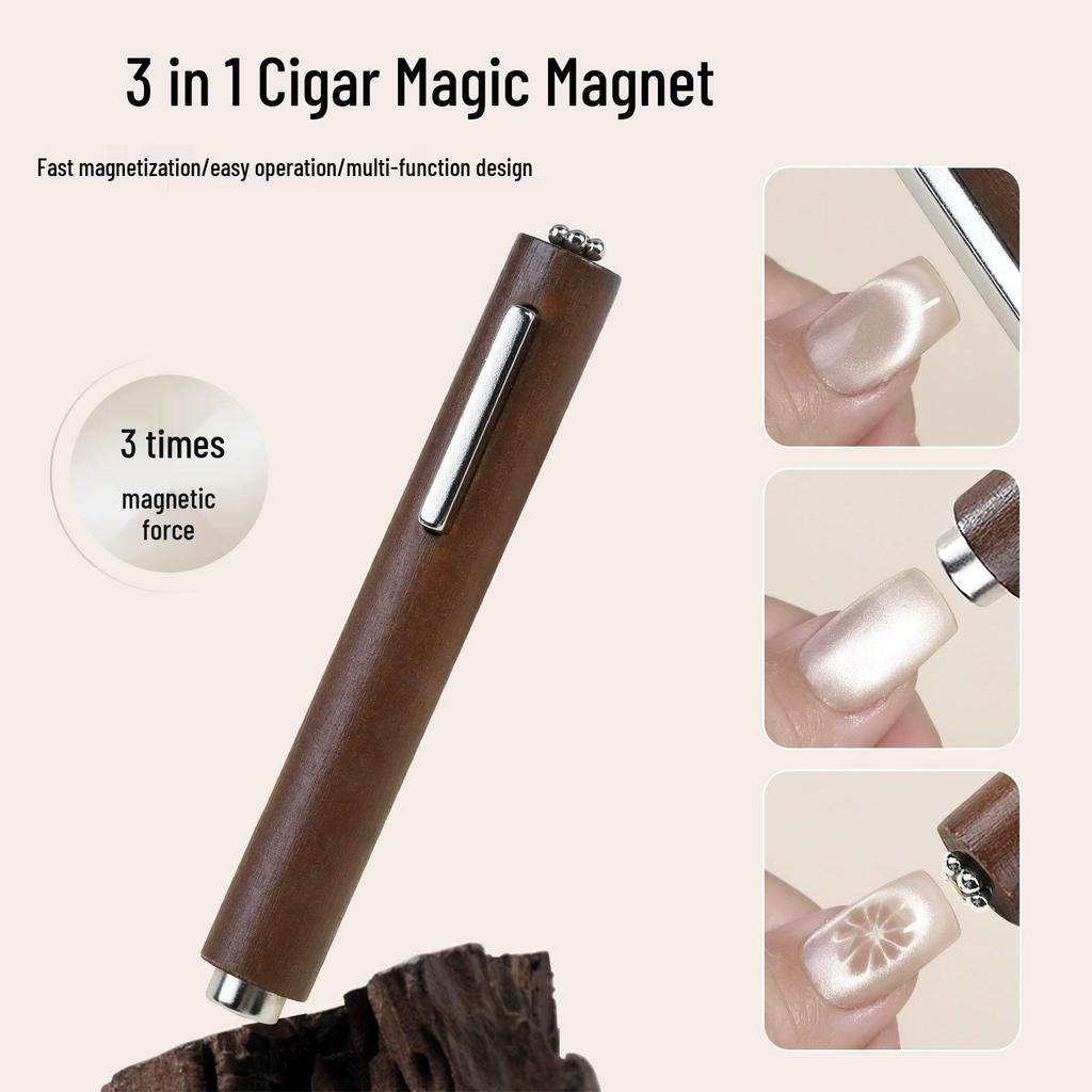 Super starkes magnetisches Nagelkunstwerkzeug für Katzenaugen-Gel-Polish-Muster