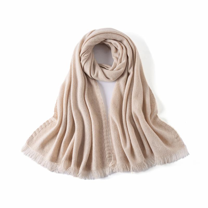

Весенне-осенний кашемировый вязаный большой платок с внешним жилетом, завязанный плечевым ремнем, женский многофункциональный кашемировый шарф 180cm верблюд