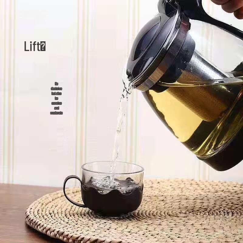 ZISIZ High-Temperature Glass Tea Kettle