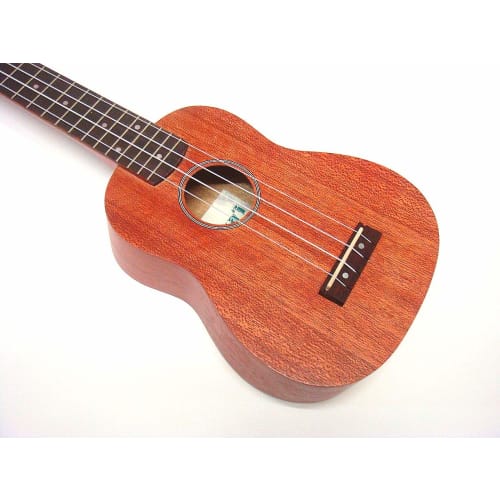 Maikai MKU-1 SRD 5-Piece Beginner Ukulele Set In See-Through Red (Ukulele, Instruction Book with DVD, Case, Tuner, Original Picks) - Ships with Safety