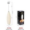 Home Kitchen Handheld Milk Frother With 304 Stainless Steel Beater For Coffee And Egg Mixing