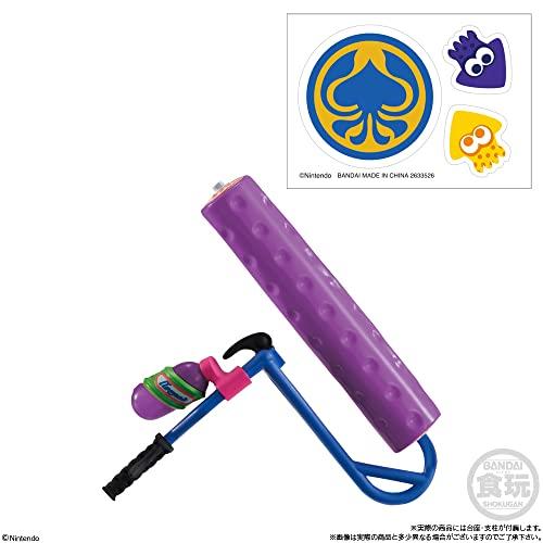 Splatoon Waffenkollektion Ikasu Nachdruck mit Stickern (8er-Packung) Süßigkeiten/Kaugummi (Splatoon)