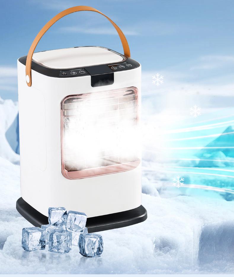 Mini Air Cooler with Water & Ice Spray for Home or Office