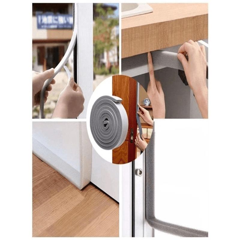 High Quality Self-Adhesive Sealing Strips - Door & Window Waterproof Tape, Soundproof Barrier, Dust-Proof Sealing Strips - Easy Installation