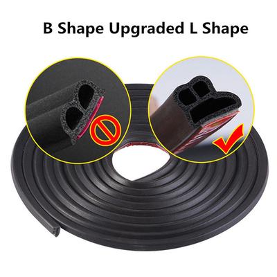 Trim Moulding Hood Car Door Edge L Shape Rubber Weatherstrip Seal Strip ~