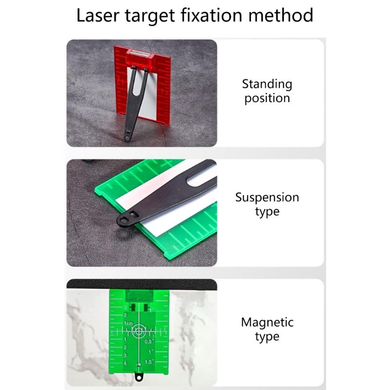 Magnetic Floor Targets Plate Lasers Targets Plate Magnetic Base Enhances TheBrightness for Lasers Line Targets Variation