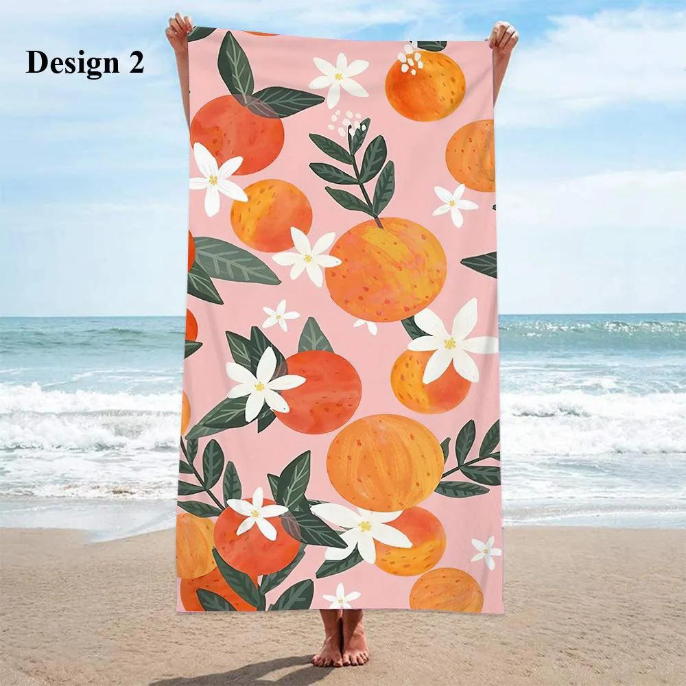 

Citrus Fruit Orange Lemon Large Beach Towel Sauna Towel Sports Gym Swim Surf Club Holiday Birthday Gift Drop Shipping W40*H60(CM)