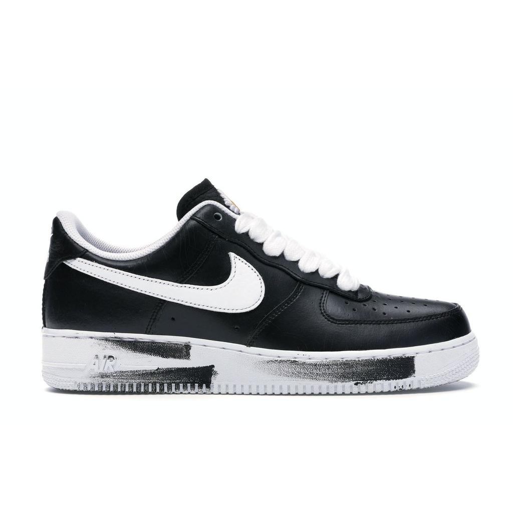 Nike G-Dragon x Air Force 1 07 Para-Noise Unisex Sneakers Black AQ3692-001