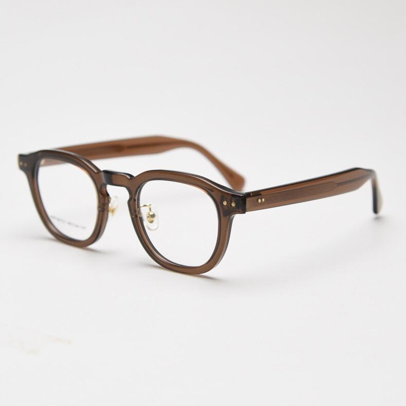 Acetate Reading Glasses Ultralight Anti Blue Light Round Eyewear For Men And Women Hyperopia Eyeglass Frame New