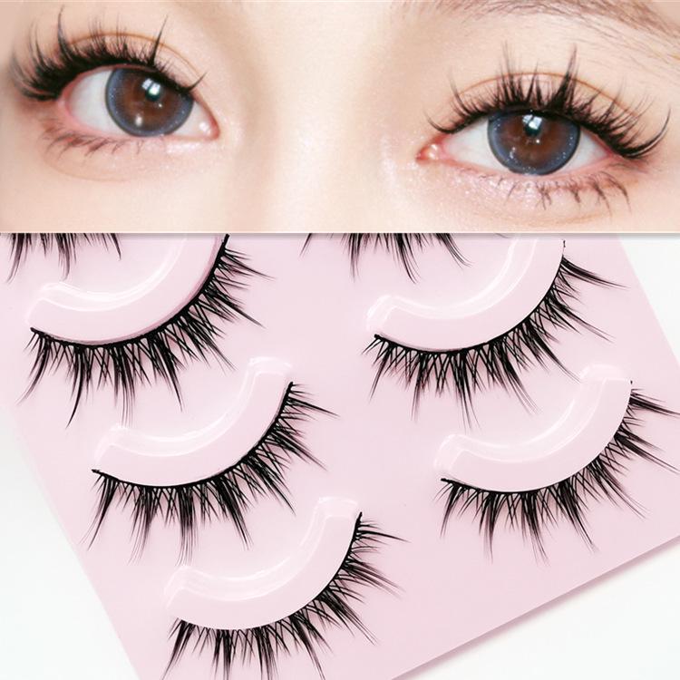 

Barbie Curl Segmented 5-Pack: Dai Mengfei 009 Little Devil False Eyelashes