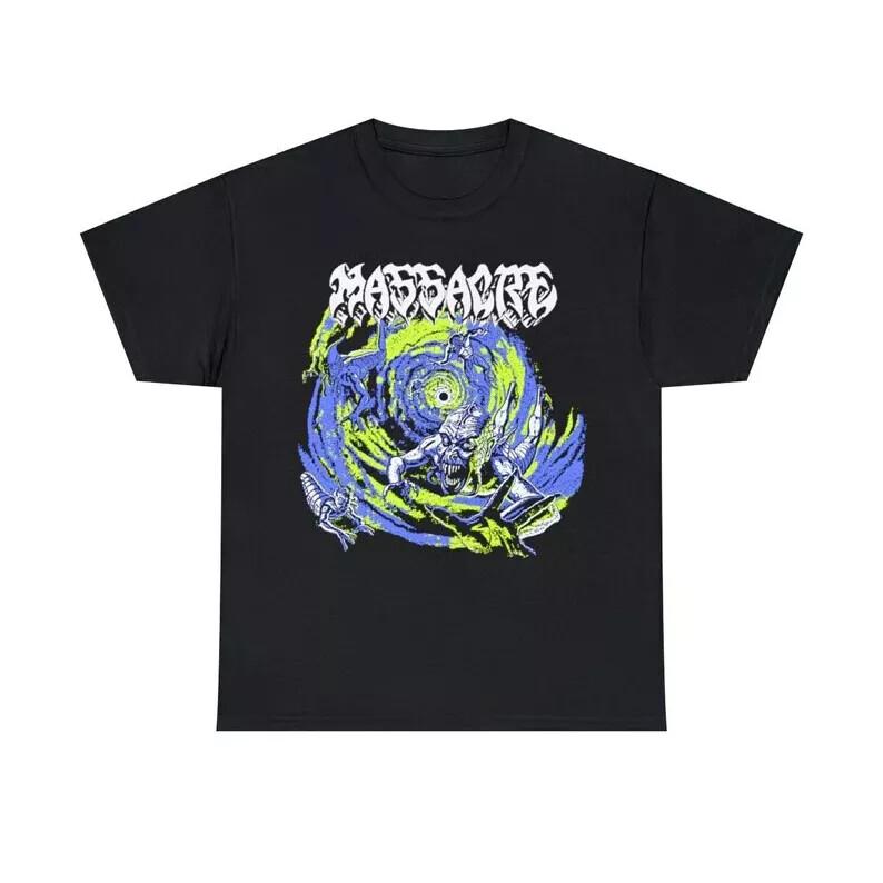 Massacre Death Metal T Shirt Vintage Obituary Autopsy Dismember Grave Entombed  Unisex T-Shirt XXXL