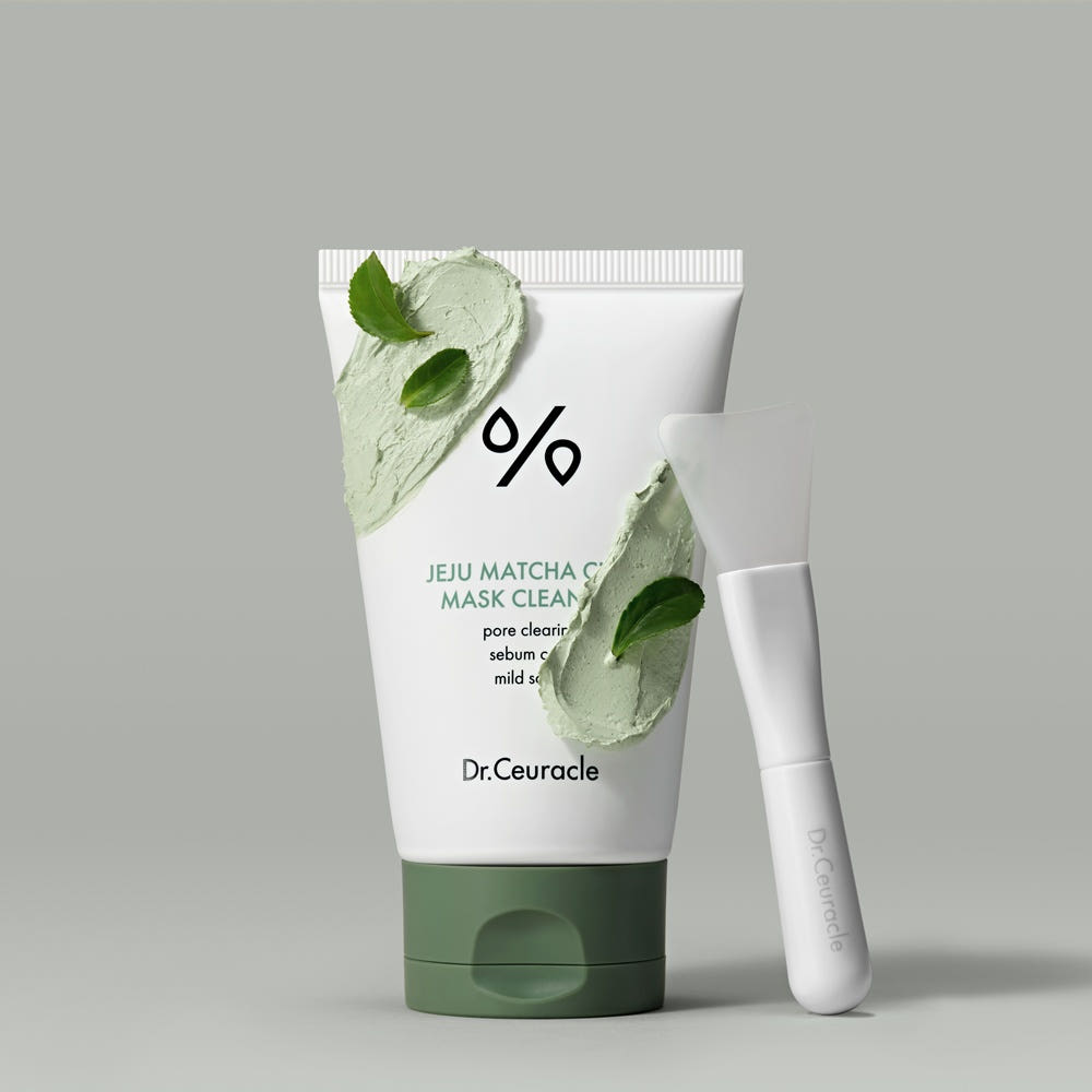 Dr.Ceuracle Jeju Matcha Clay Pack Cleanser 120ml Korean Pore Care & Exfoliating Facial Cleanser