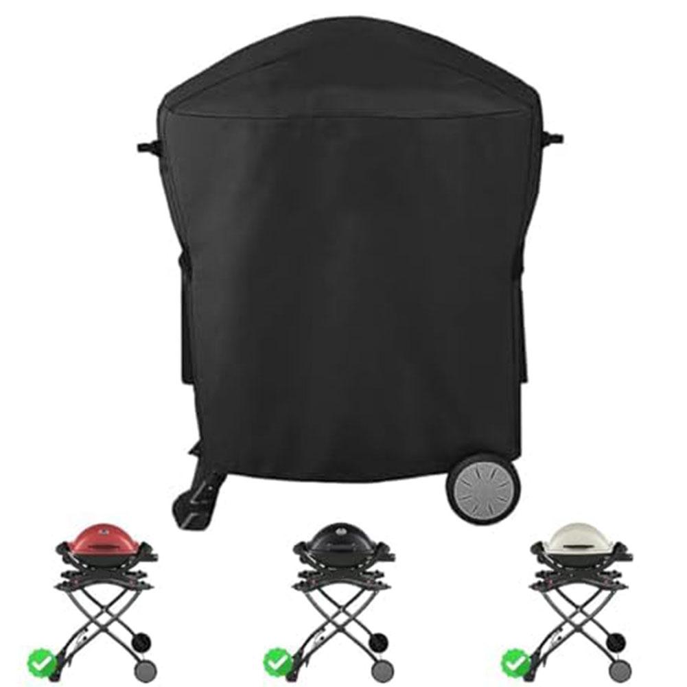 Grill Storage 210D Oxford Cloth Cover Waterproof Grill Cover Full Coverage Sturdy Material Easy To Store Easy To Use