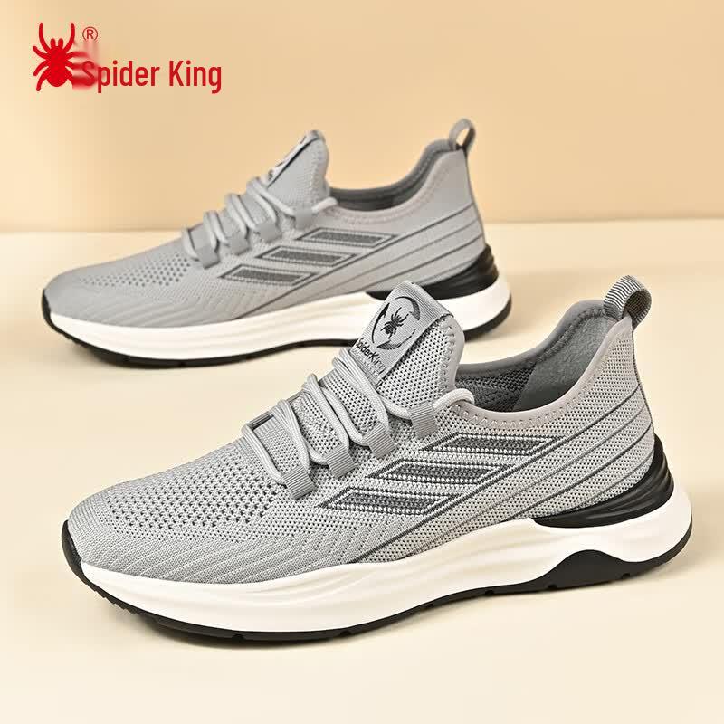 Spider King Men s Mesh Breathable Lightweight Sport Casual Shoes 41