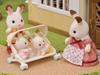 Sylvanian Families Furniture ST Mark Ages 3 and Toy Sylvanian Epoch "Triple Stroller" Ka-217 Certified, Up, Dollhouse, Families,