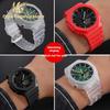 Per Casio G-SHOCK Ottagono Fattoria Quercia GA-2100 GA-2110 TPU Rimodellare trasparente Cinturino per orologio Custodia Cinturino in silicone per orologio ga2100 uomo Braccialetto