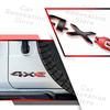 Autocollant Insigne de Coffre Arrière Style Carbone 3D en Plastique ABS pour Jeep 4xe Logo Grand Cherokee Wrangler Compass Décor po1