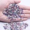 2mm Square Acrylic Small Rhinestone Nail Art Accessories for UV Gel Nail Design