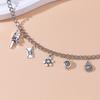 30 pieces of zinc alloy silver envelope ornaments, DIY jewelry pendant for handmade necklaces and earring accessories