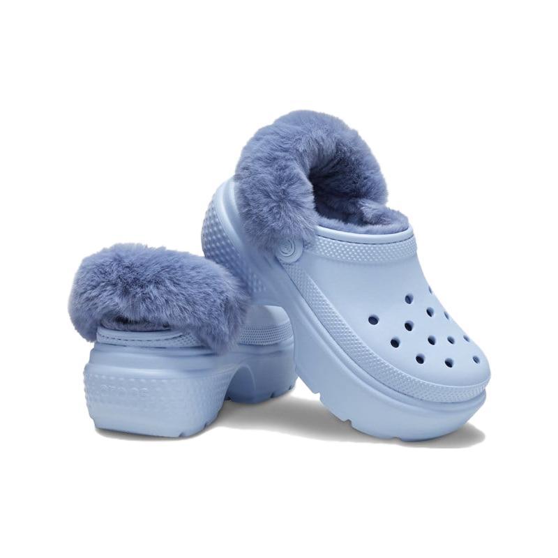 Crocs Stomp EVA Non-Slip Abrasion Resistant Hole Shoes Unisex Blue