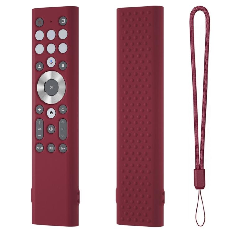 Protective Washable Silicone Cover For Class U8 Series LCD 4K Television Remote Controls Dust Resistant Shell