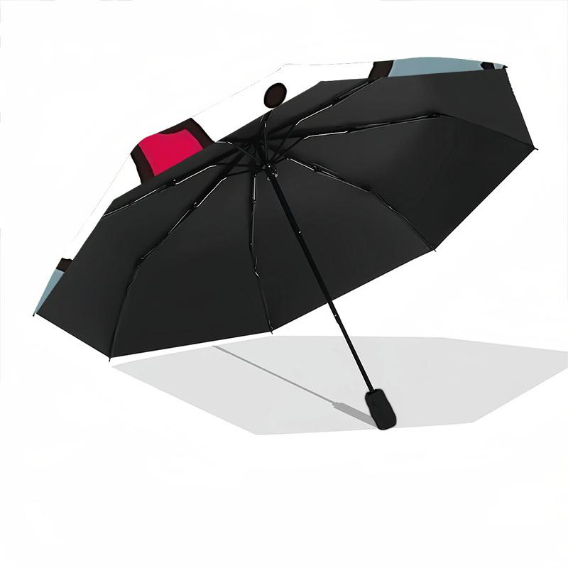 1PC Pachacco, Sanrio Pattern Automatic Folding Umbrella, Portable Collapsible Design, Casual Outdoor Accessory, For All Seasons, Christmas Birthday Fe