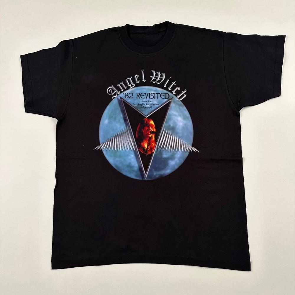

82 Revisited Album by Angel Witch Shirt Unisex All Size LO382 Unisex T-Shirt XL