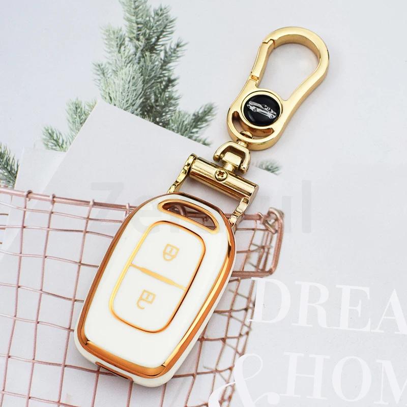 Tpu Auto Key Case Cover For Renault Duster Dokker Logan Stepway Clio 5 Ss2 Renault Twingo For Dacia Sandero Stepway Logan Duster