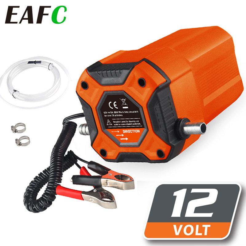 EAFC 12V Elektrische Autoöl-Saugpumpe 60W Kraftstoffförderung Motoröl Rohöl Flüssigkeitssaugpumpe Für Auto Motorrad Boot
