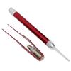 2pcs LED Light Ear Spoon with Tweezers Portable Luminous Light Ear Pick Cleaner Red for Kids Adults