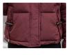 Women's 2025 Winter Fashion Slim Color Block Cotton Coat - Small Size, Thick, and Warm