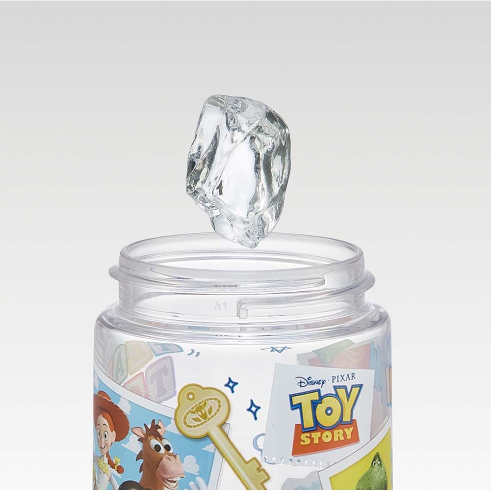 Skater Trinkflasche Wasserflasche 500ml Ausgießer-Typ Strohhalm-Flasche Kunststoff Klar Kinder Disney Toy Story Kinder PSTB5-A