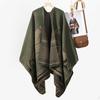 2026 Winter Scarf Cloak Faux Cashmere Warm Versatile Shawl Women Travel Photo Shoot