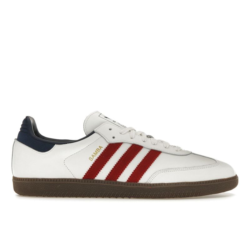 

adidas Originals Samba OG Core White Team Victory Red Night Indigo IH4881 41