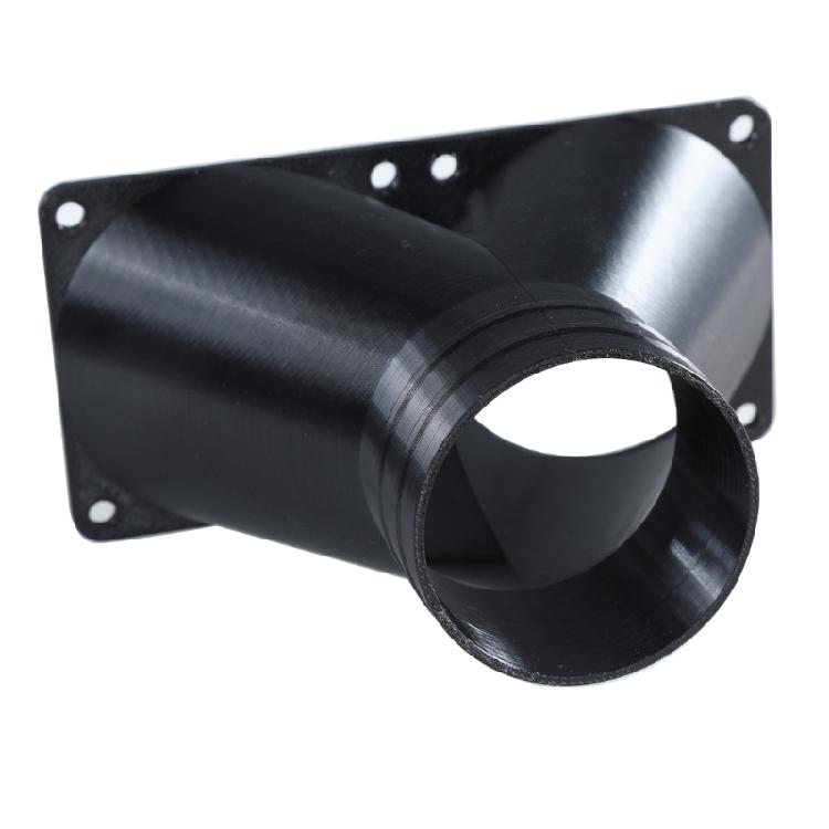 Cooling Fan Pipe Outlet Air Gathering Vent Air Outlet for 4cm/6cm Cooling Fan Enhances Air Ventilation Fan Outlet