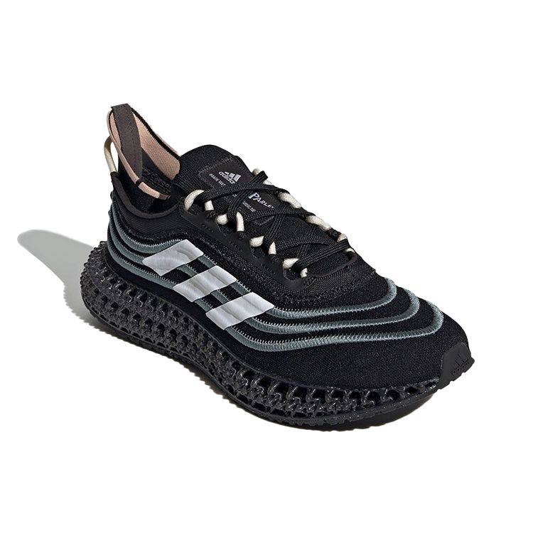 Parley x adidas 4DFWD Siyah Bulanık Zümrüt Unisex Spor Ayakkabı Core-Black Cloud-White GX6313