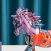 Graffiti Horse Statue Pop Art Modern Animal Sculpture Home Interior Decoration Living Room Office Bookshelf Decor Ornament Gift