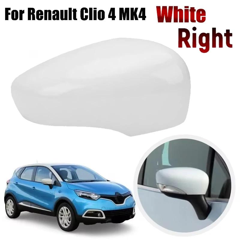 Side Door Wing Mirror Cover For Renault Clio 4 5 MK4 MK5 2012-2025 Zoe Captur 2013- Rearview Mirror Cover Trim Replacement