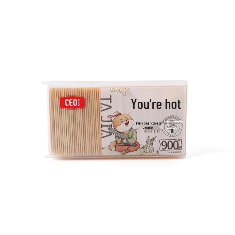 Xiyio Bamboo Toothpicks (9 Packs)