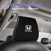Car Accessory Seat Headrest Cover Auto Pillow Case Cushion Neck Cover For Honda Civic Fit Jazz Accord Pilo CRV Odyssey HRV Mugen
