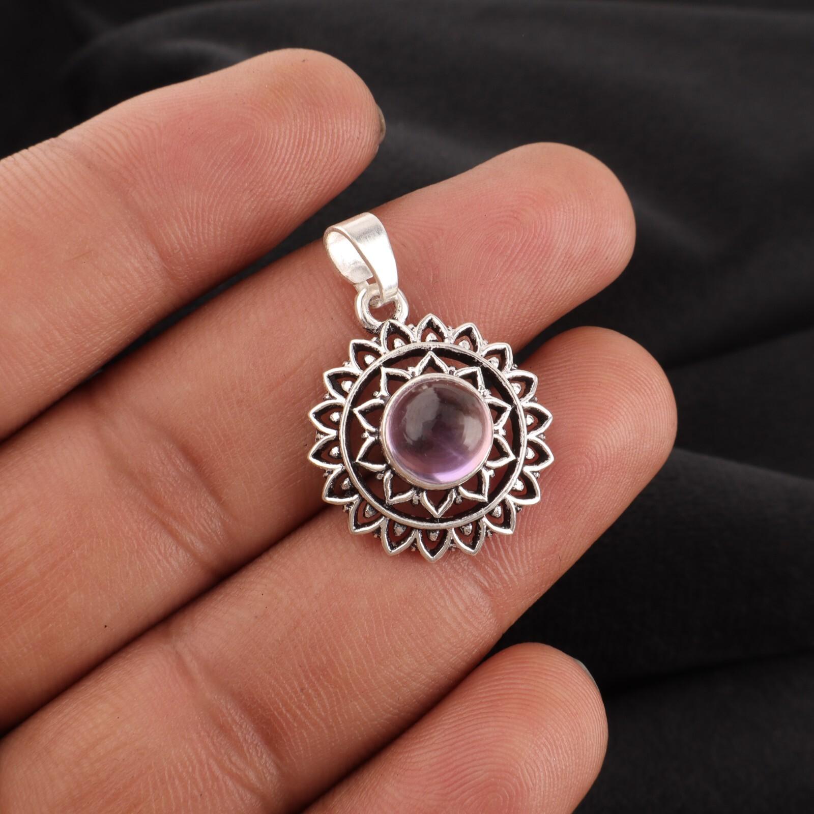 

Rare Ametrine Gemstone 925 Sterling Silver Jewelry Handmade Pendant1.14 For Her CP-30-30