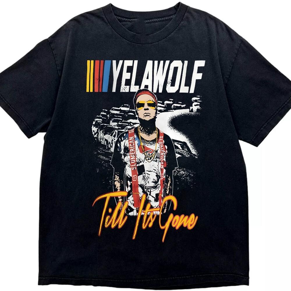 Retro YelaWolf Short Sleeve Unisex All Size 8D364 Unisex T-Shirt XL
