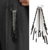 Dangle Brooch Beaded Tassel Pin Boho Chain Retro for Women