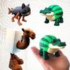 Watermelon Crocodile Anime Figure Collection Desk Decor Model Tung Tung Tung  Sahur Action Figure Desk Ornament Model Kids Gift