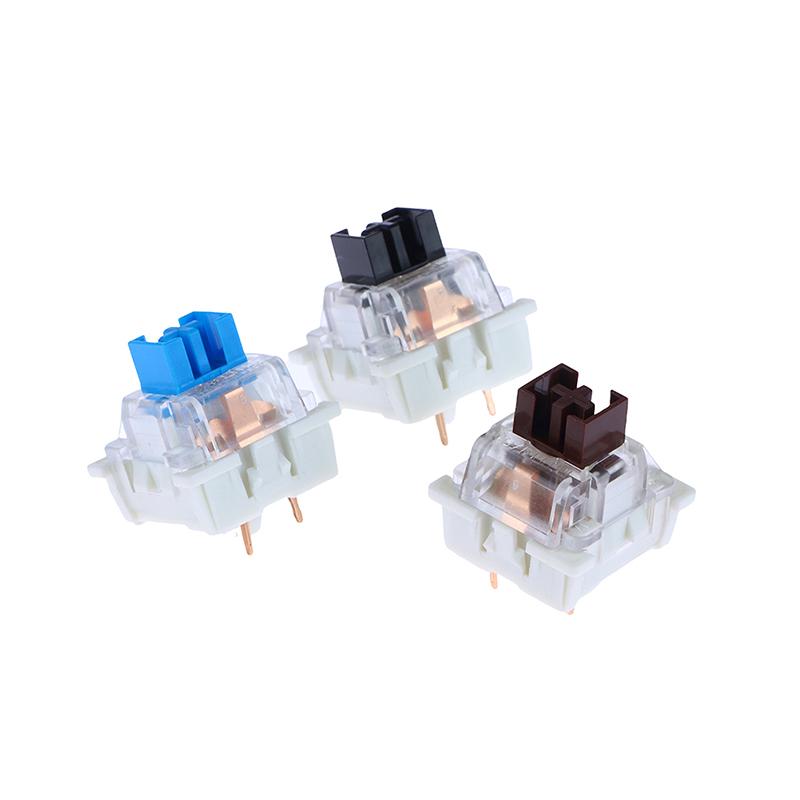 10 Bucăți Comutator Rezistent la Praf Pentru Axă Tastatură Mecanică Tactilă Comutatoare Mx Axă