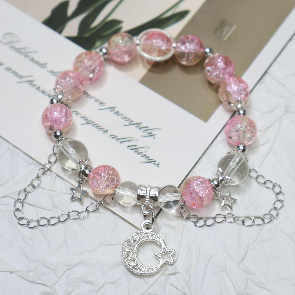 Mori Style Mermaid Crystal Bracelet – Versatile Niche Design for Women, Ideal for Students and Best Friends