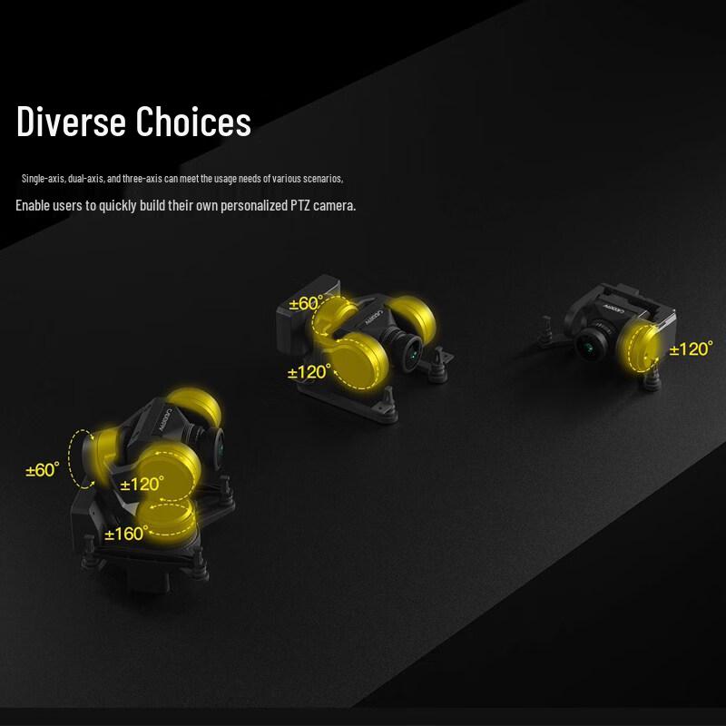 CADDXFPV GM3 Mechanisches Gimbal für FPV-Drohnen