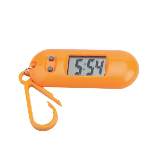Electronic Clock Silent Display Portable Student LCD Digital Exam Study Desktop Clock Keychain