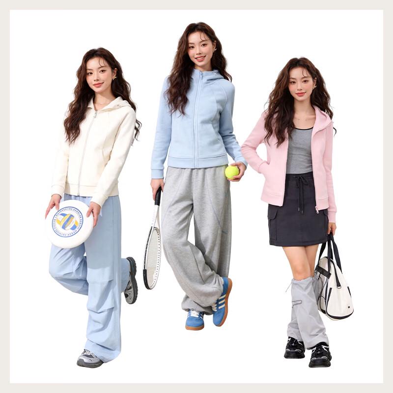 MJ STYLE Women's Fleece Hooded Cardigan