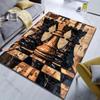 1PC Retro Chess  Art Pattern Carpet for Living Room Bedroom Bedside Sofa Floor Mat Modern Home Decor Area Rug Large Size